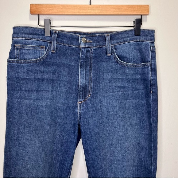 Joe’s High Rise Straight Ankle Jeans Distressed Size 31 - Picture 4 of 15